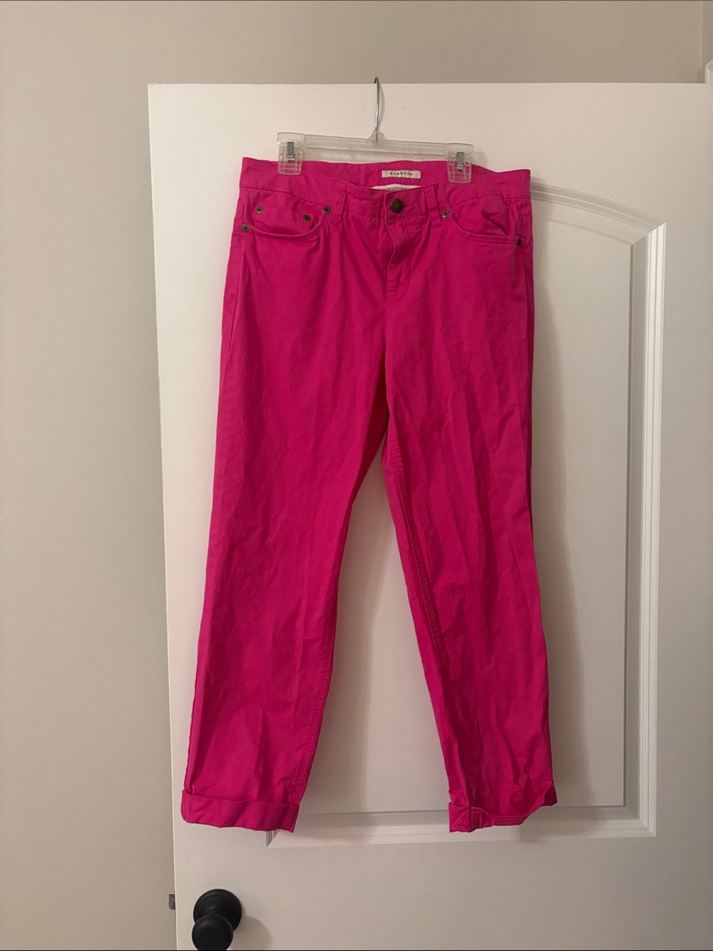 Jones New York Sport Hot Pink Stretch Pants
